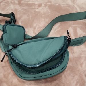 Street Level Green Crossbody Bag